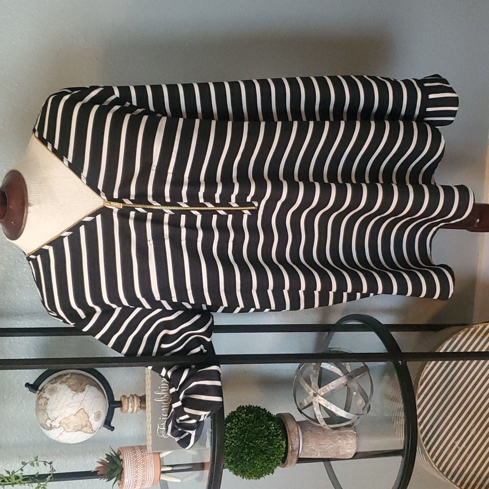 Black and white stripes